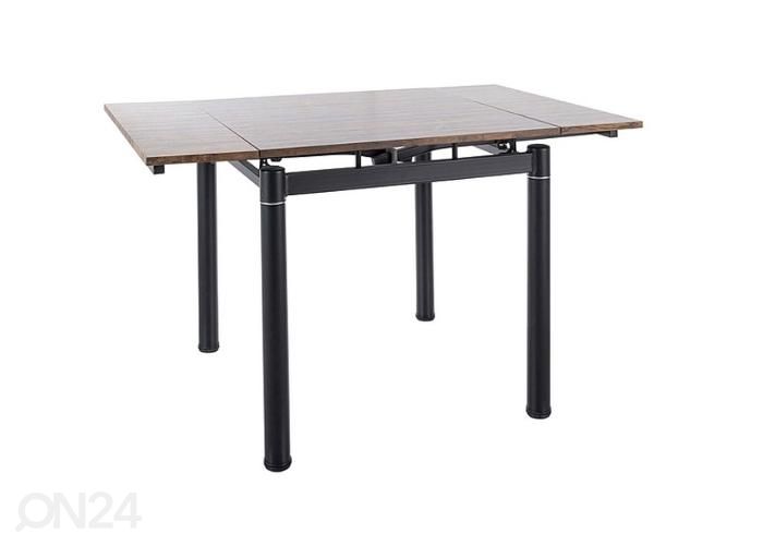 Pikendatav söögilaud Gdansk 80-131x80 cm suurendatud