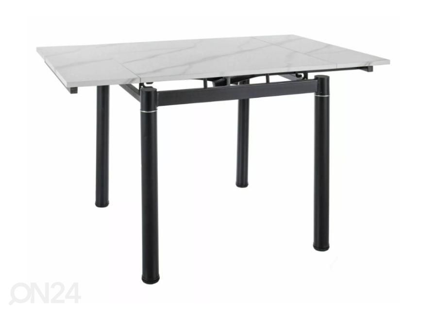 Pikendatav söögilaud Gdansk 80-131x80 cm suurendatud