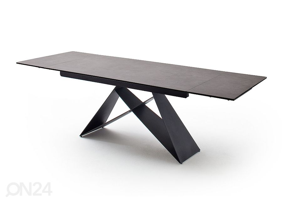 Pikendatav söögilaud Kobe 160-240x90 cm suurendatud