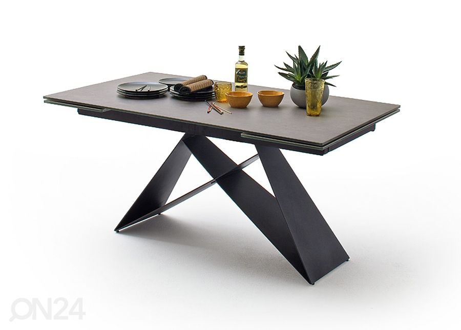 Pikendatav söögilaud Kobe 160-240x90 cm suurendatud