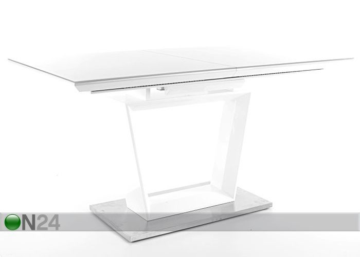 Pikendatav söögilaud Lauren 85x140-180 cm suurendatud