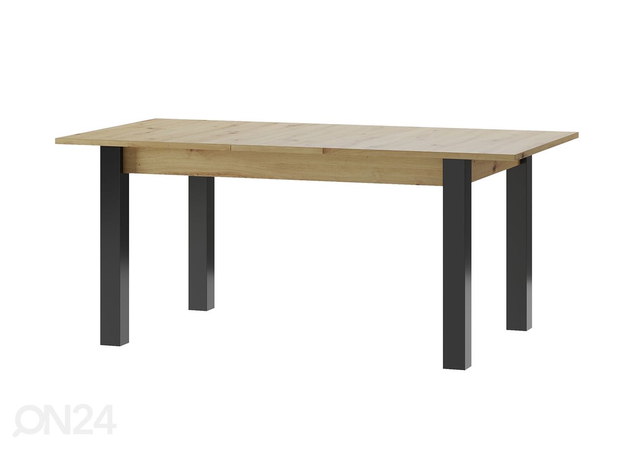 Pikendatav söögilaud Lucas 90x140-210 cm suurendatud