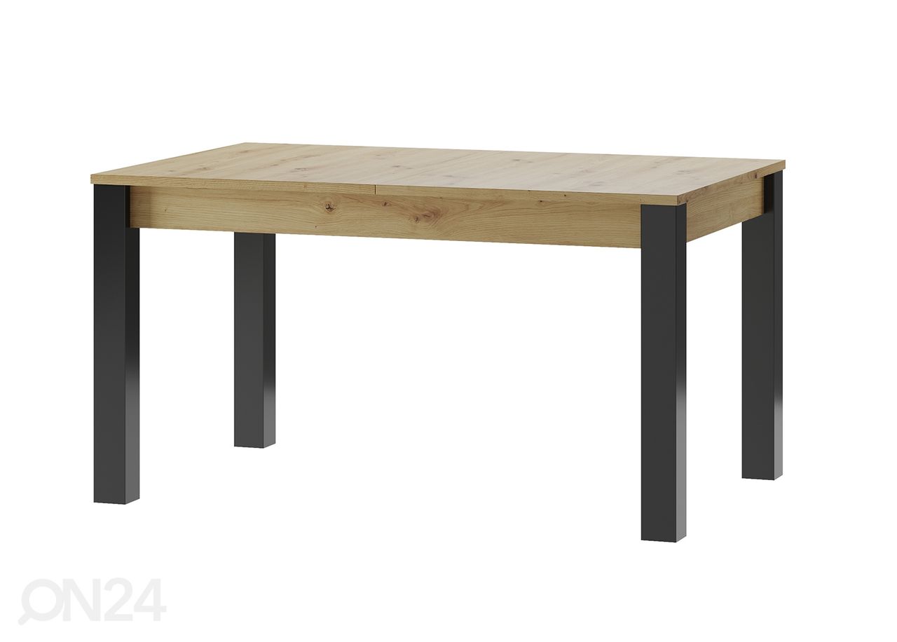 Pikendatav söögilaud Lucas 90x140-210 cm suurendatud