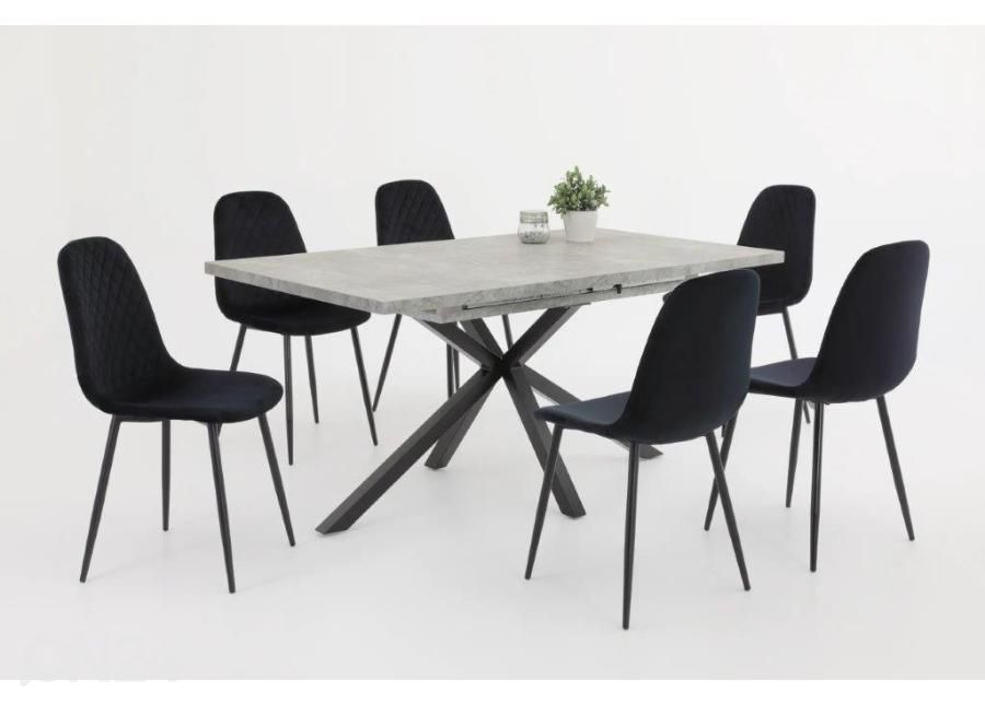 Pikendatav söögilaud Malou I 90x160-200 cm suurendatud