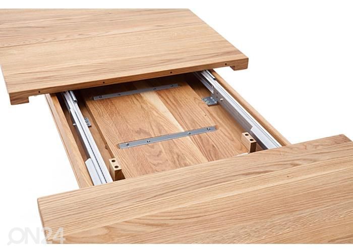 Pikendatav söögilaud Managua 140-220x90 cm suurendatud