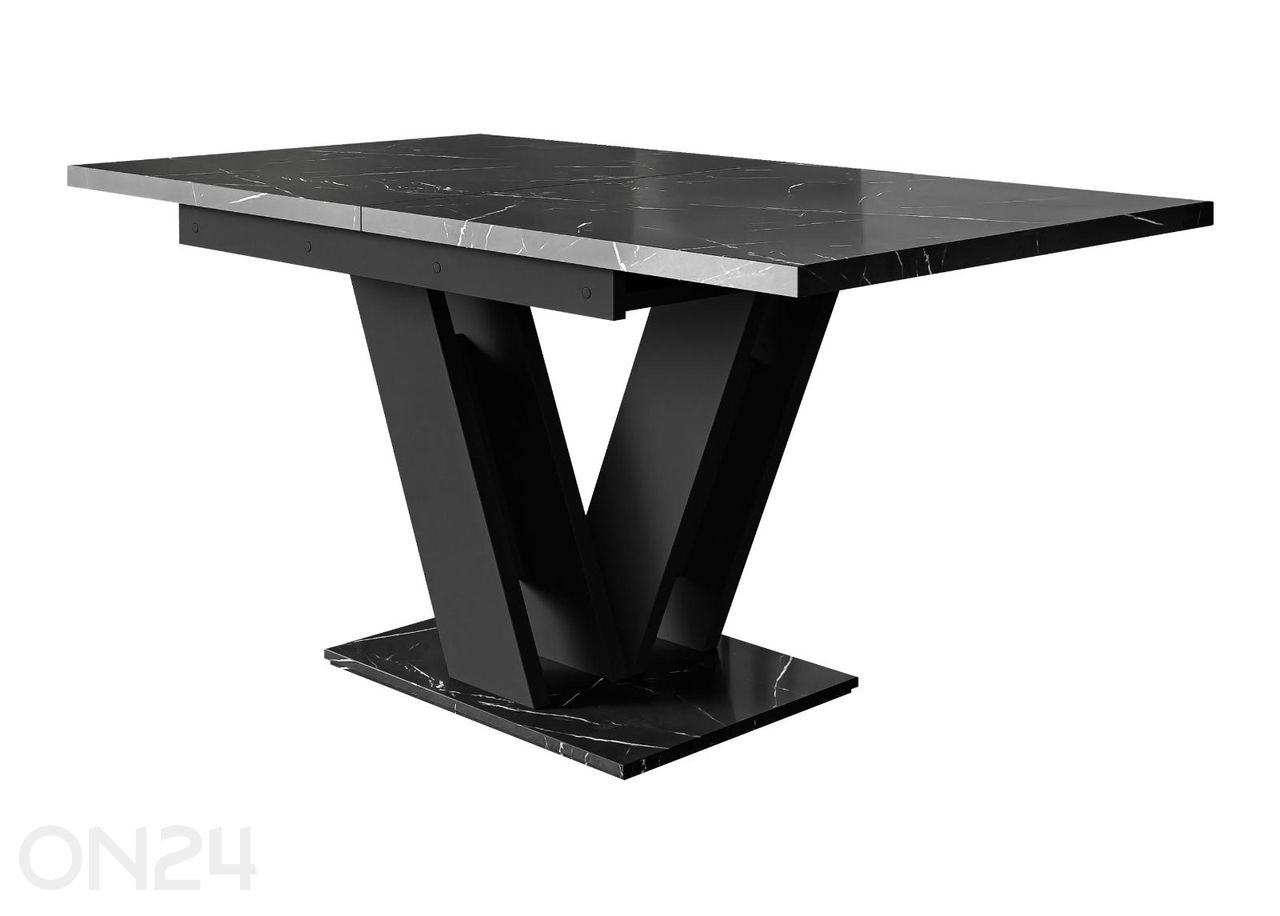 Pikendatav söögilaud Mas 80x120/160 cm suurendatud