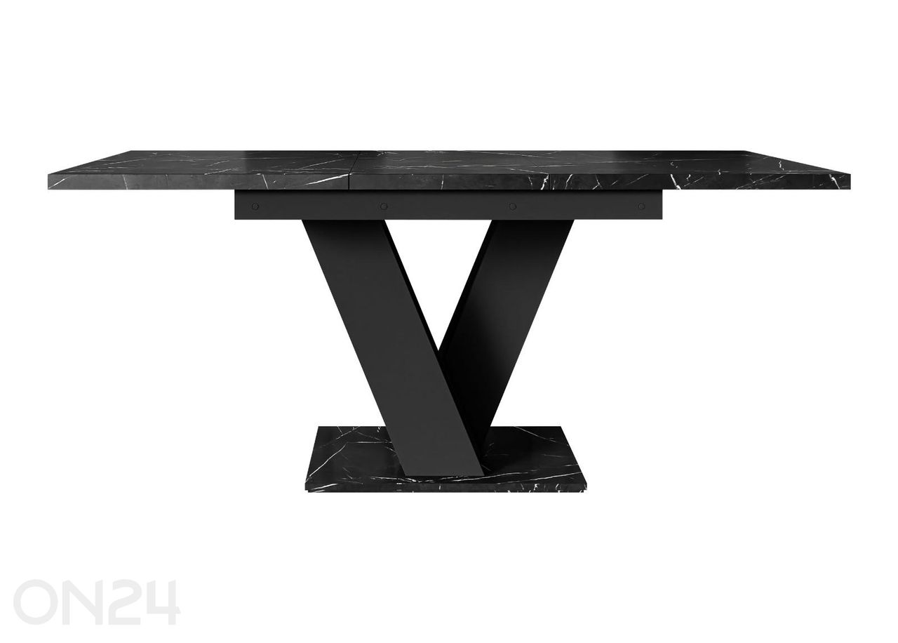 Pikendatav söögilaud Mas 80x120/160 cm suurendatud