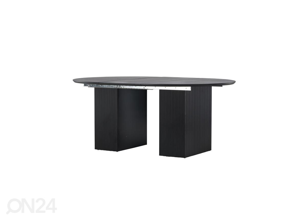 Pikendatav söögilaud Matilda 130/180x130 cm suurendatud