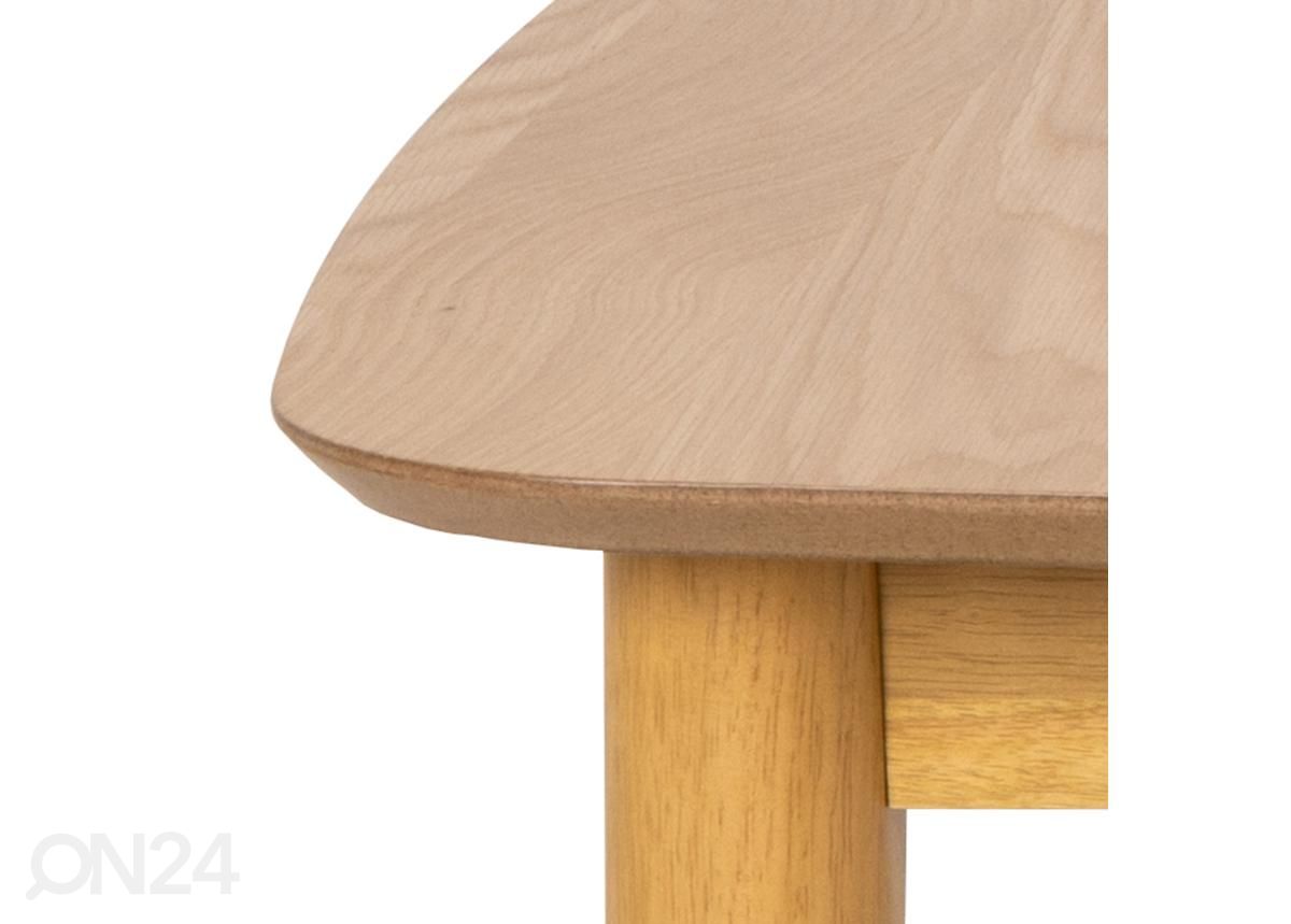 Pikendatav söögilaud Monz 180/219x90 cm suurendatud