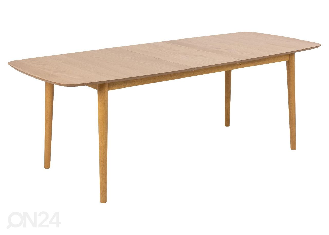 Pikendatav söögilaud Monz 180/219x90 cm suurendatud