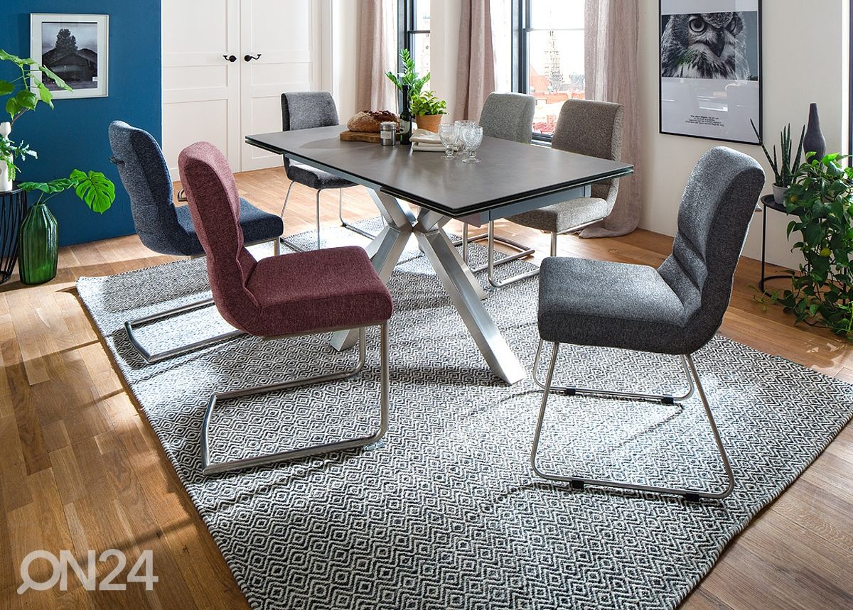 Pikendatav söögilaud Nagano 160-240x90 cm suurendatud