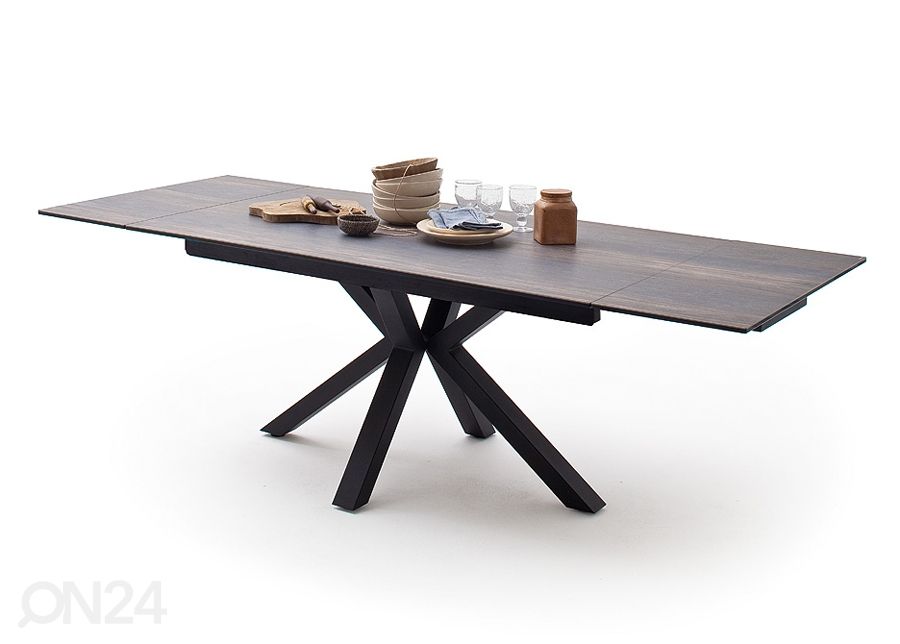 Pikendatav söögilaud Nagano 160-240x90 cm suurendatud