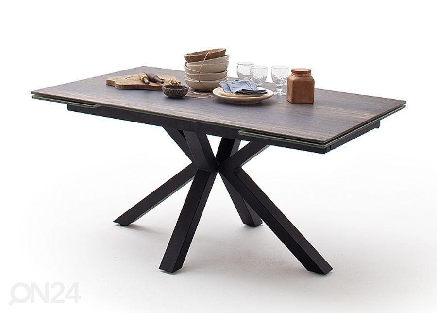 Pikendatav söögilaud Nagano 160-240x90 cm suurendatud