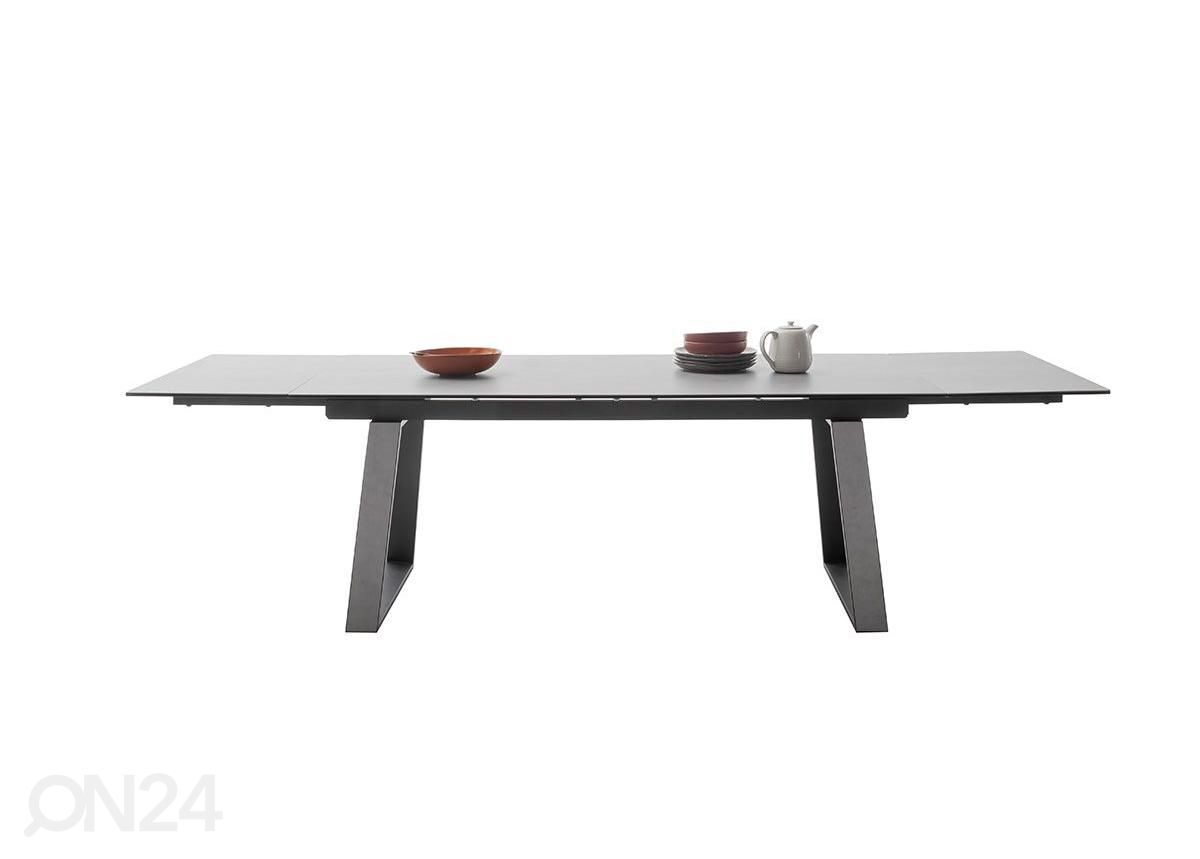 Pikendatav söögilaud Narbonne 200/300x100 cm suurendatud