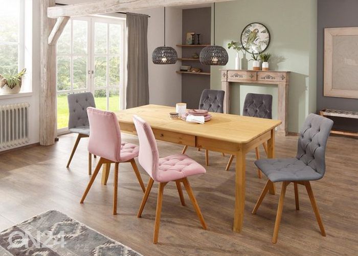 Pikendatav söögilaud Palermo 140-180x90 cm suurendatud mõõdud