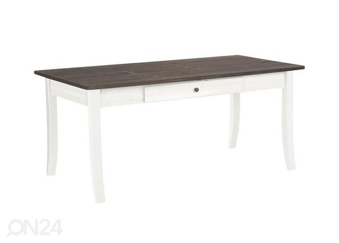 Pikendatav söögilaud Palermo 140-180x90 cm suurendatud