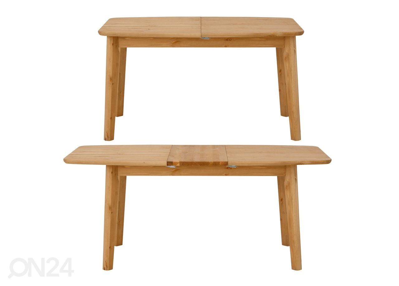 Pikendatav söögilaud Palermo 140-180x90 cm suurendatud