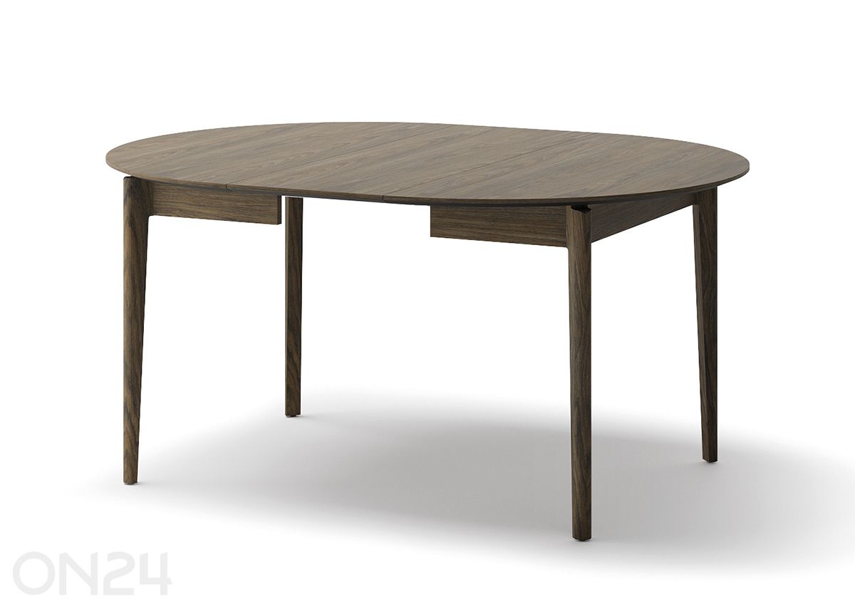 Pikendatav söögilaud Plot Ø120x120/240 cm suurendatud