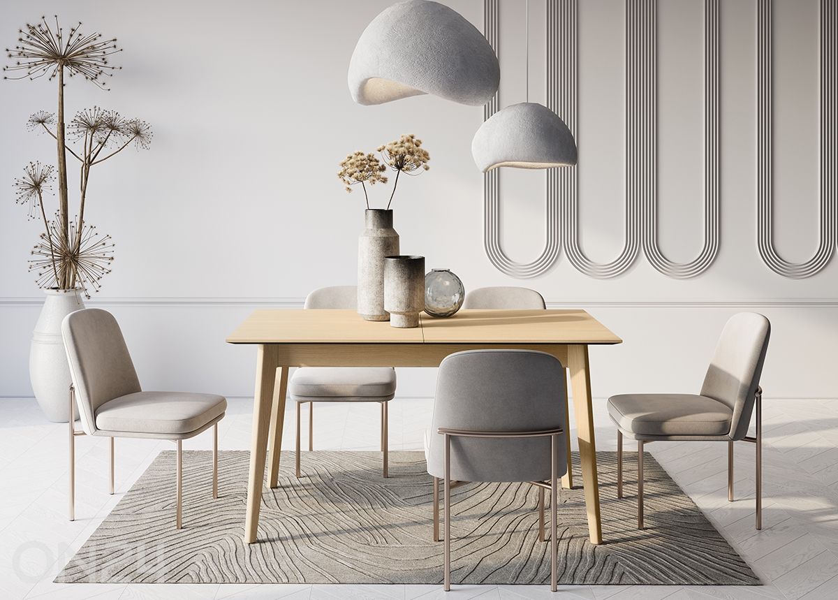 Pikendatav söögilaud Plot 85x145/220 cm suurendatud