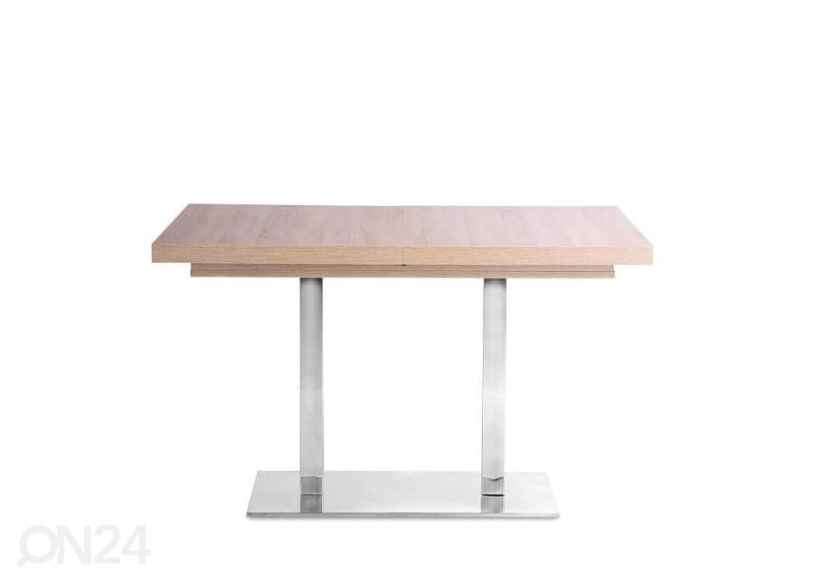 Pikendatav söögilaud Quadrato 120/200x80 cm suurendatud