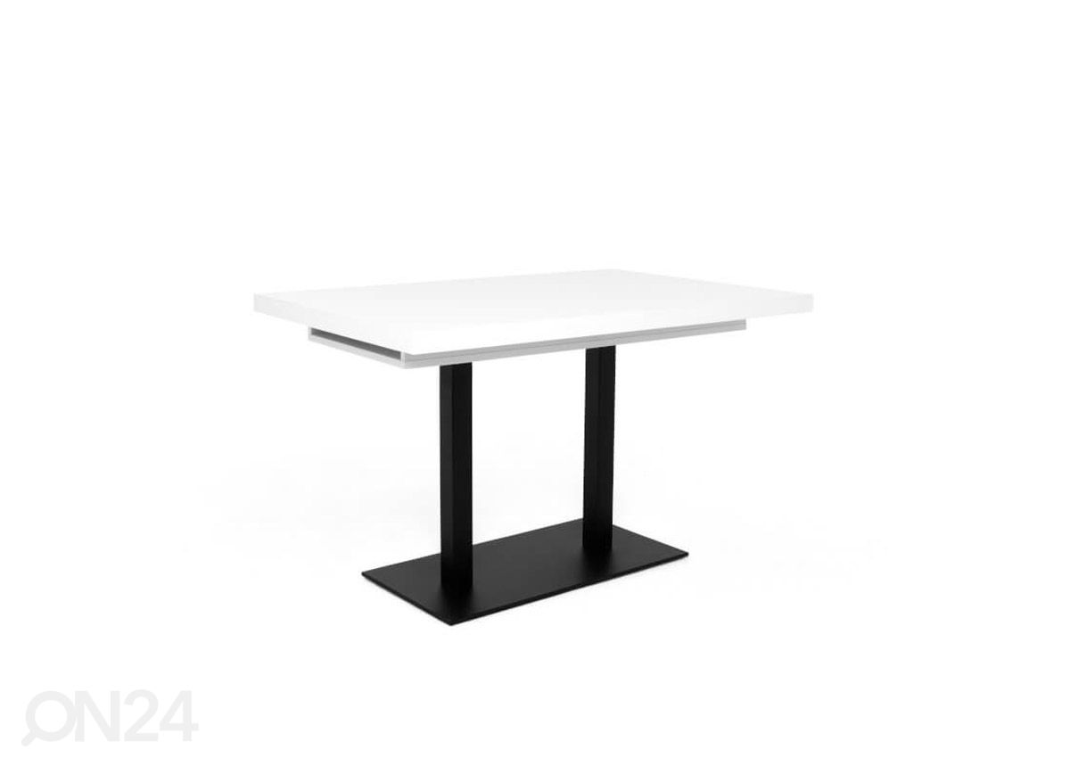 Pikendatav söögilaud Quadrato 120/200x80 cm suurendatud