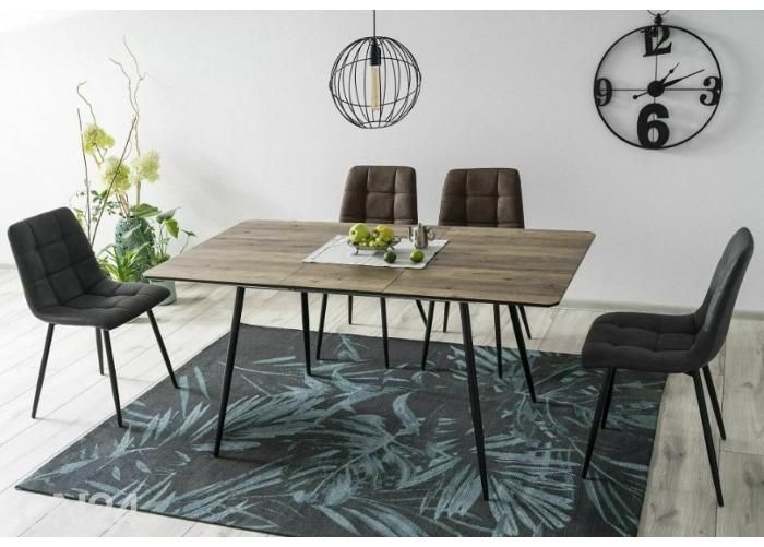 Pikendatav söögilaud Romulus II 120-160x80 cm suurendatud