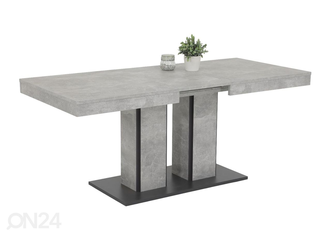 Pikendatav söögilaud Rose 80x140-180 cm suurendatud