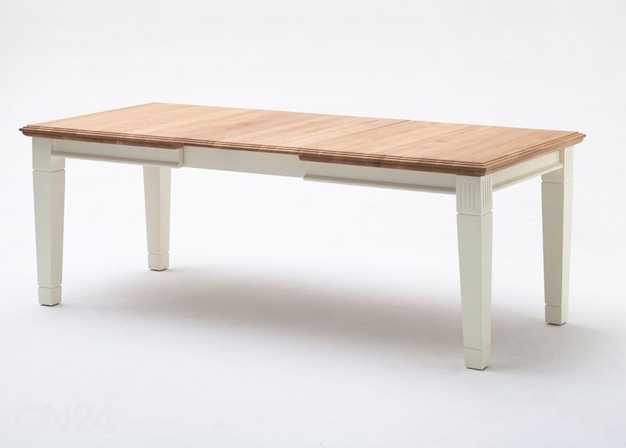 Pikendatav söögilaud Scandic Home 95x140-200 cm suurendatud