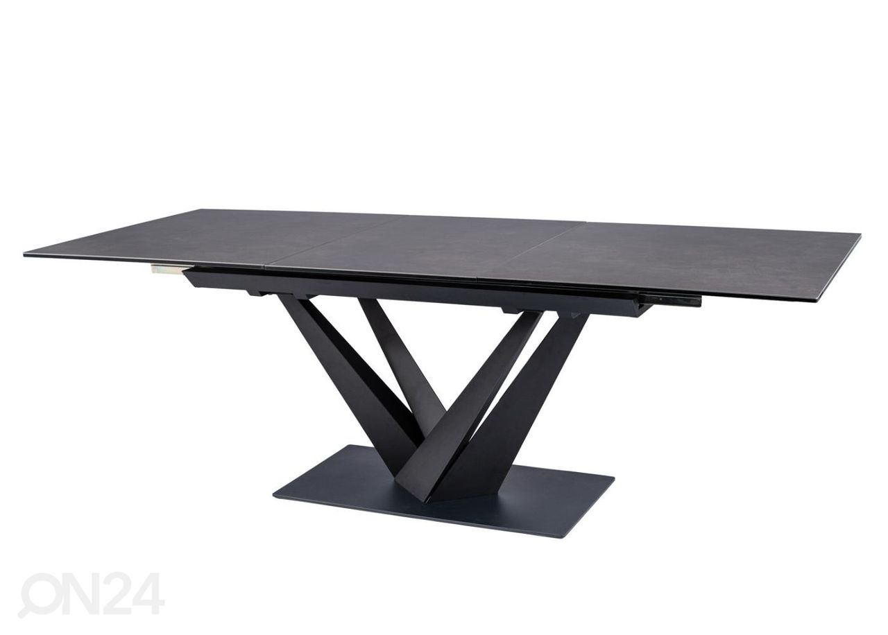 Pikendatav söögilaud Serenade 160-220x90 cm suurendatud