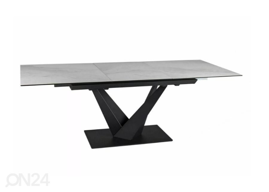 Pikendatav söögilaud Serenade 160-220x90 cm suurendatud