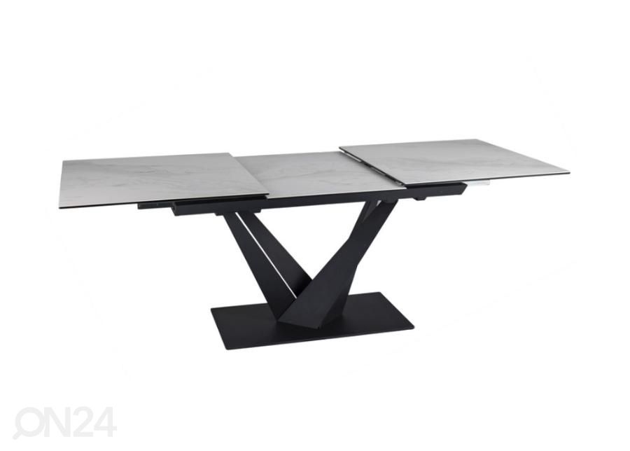 Pikendatav söögilaud Serenade 160-220x90 cm suurendatud