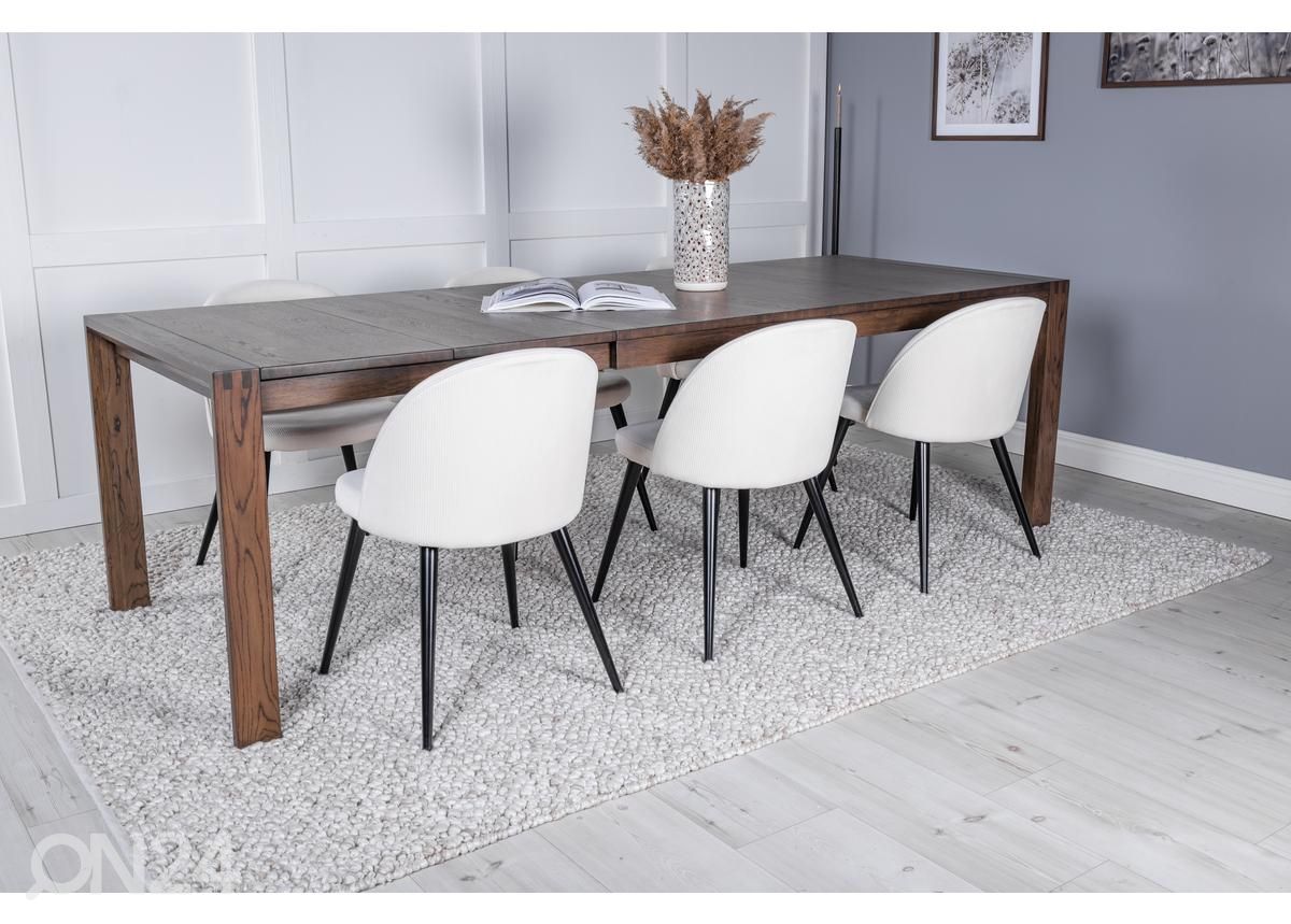 Pikendatav söögilaud Slider 170/250x95 cm suurendatud