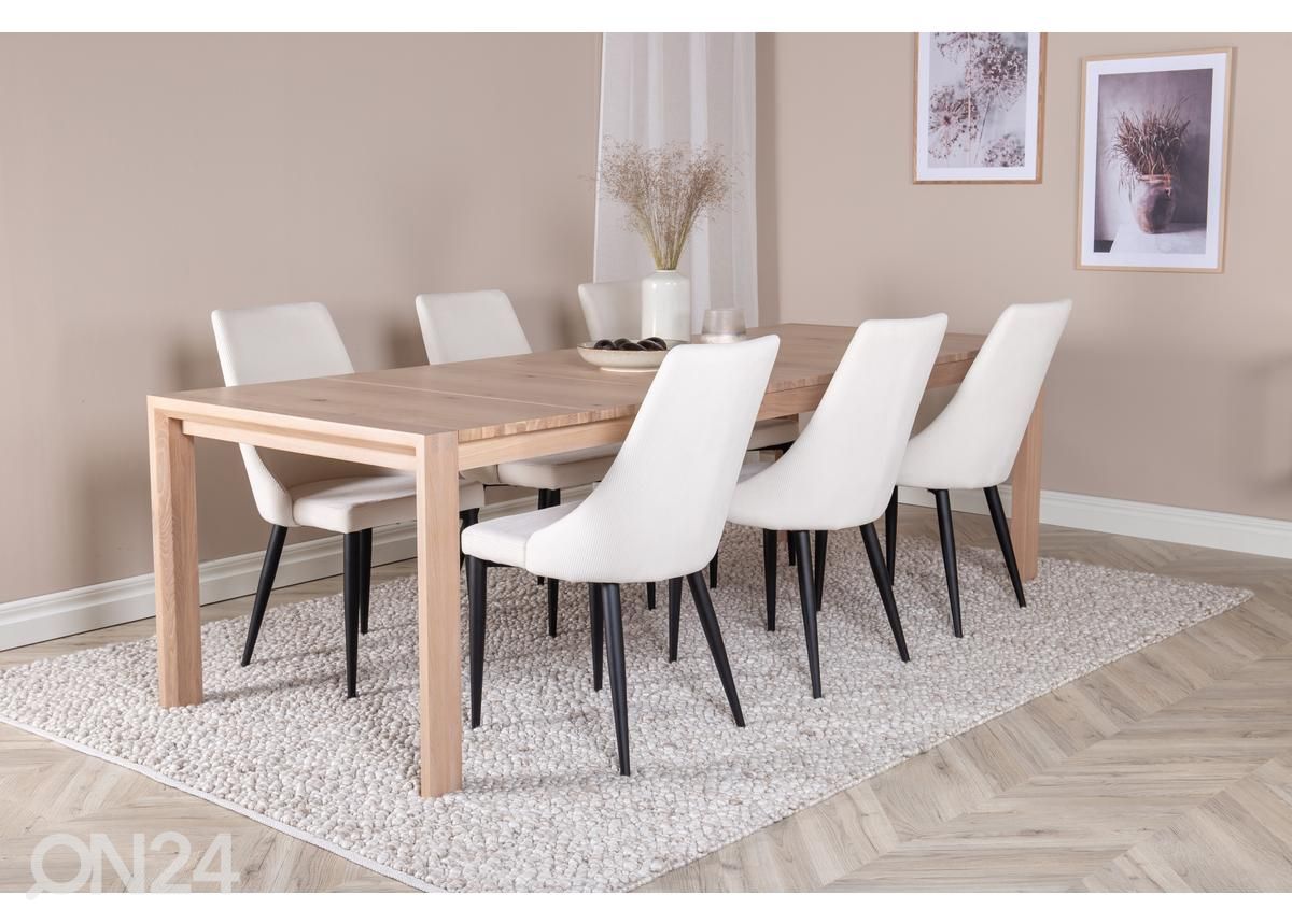 Pikendatav söögilaud Slider 170/250x95cm suurendatud