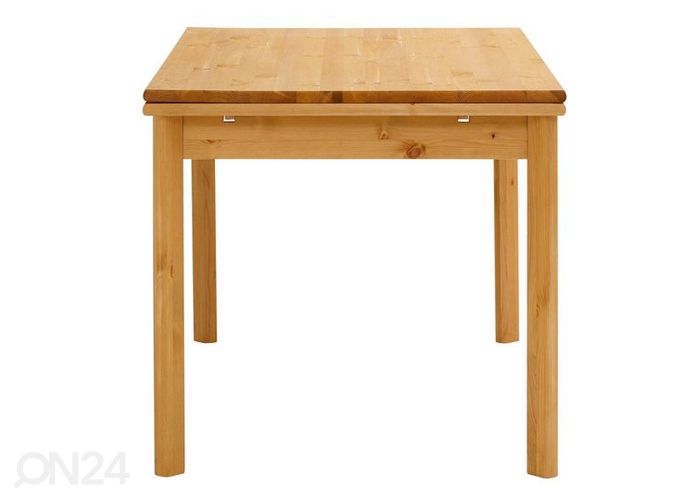 Pikendatav söögilaud Tirza 80x120-200 cm suurendatud