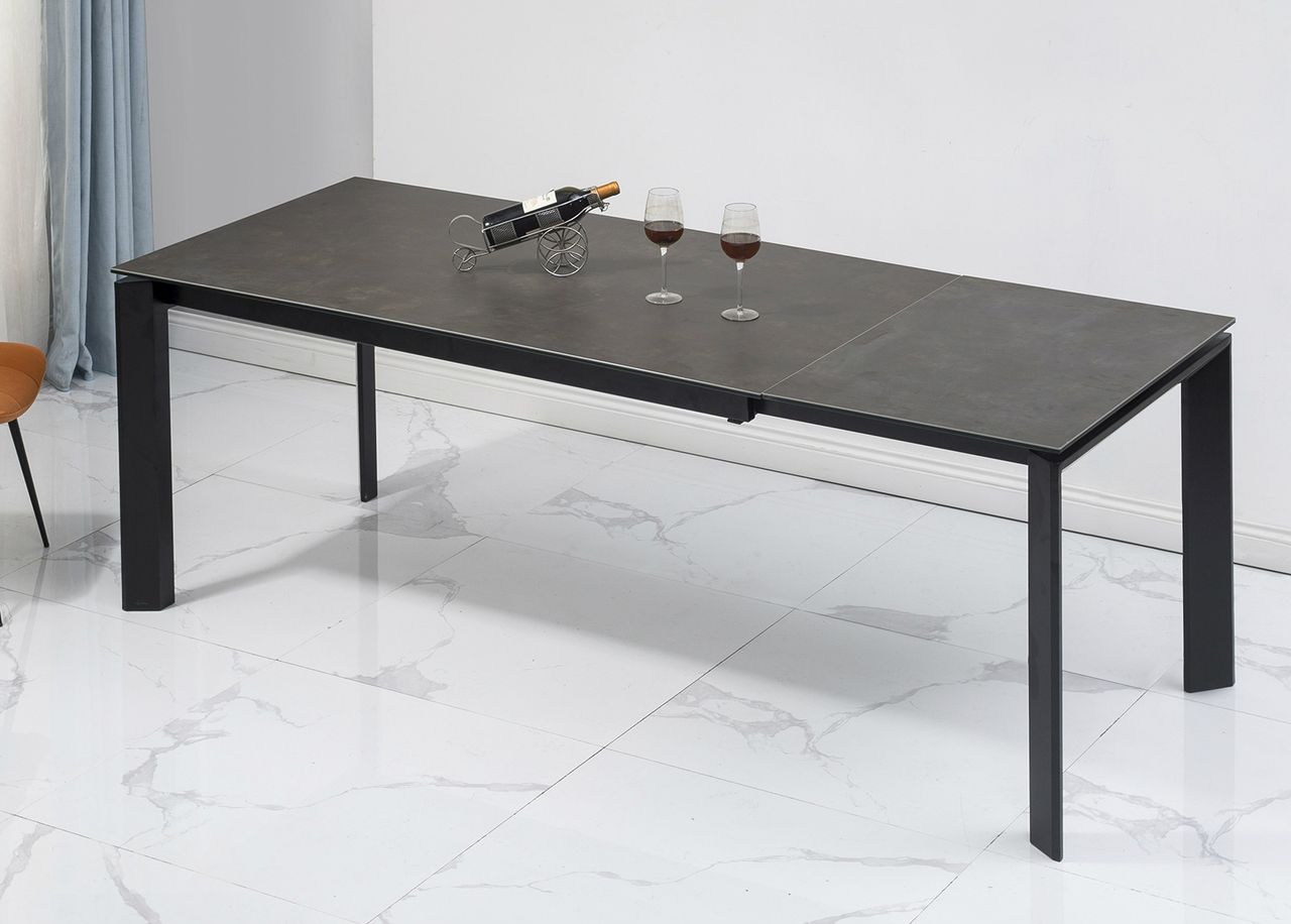 Pikendatav söögilaud Tische 160-220x90 cm suurendatud