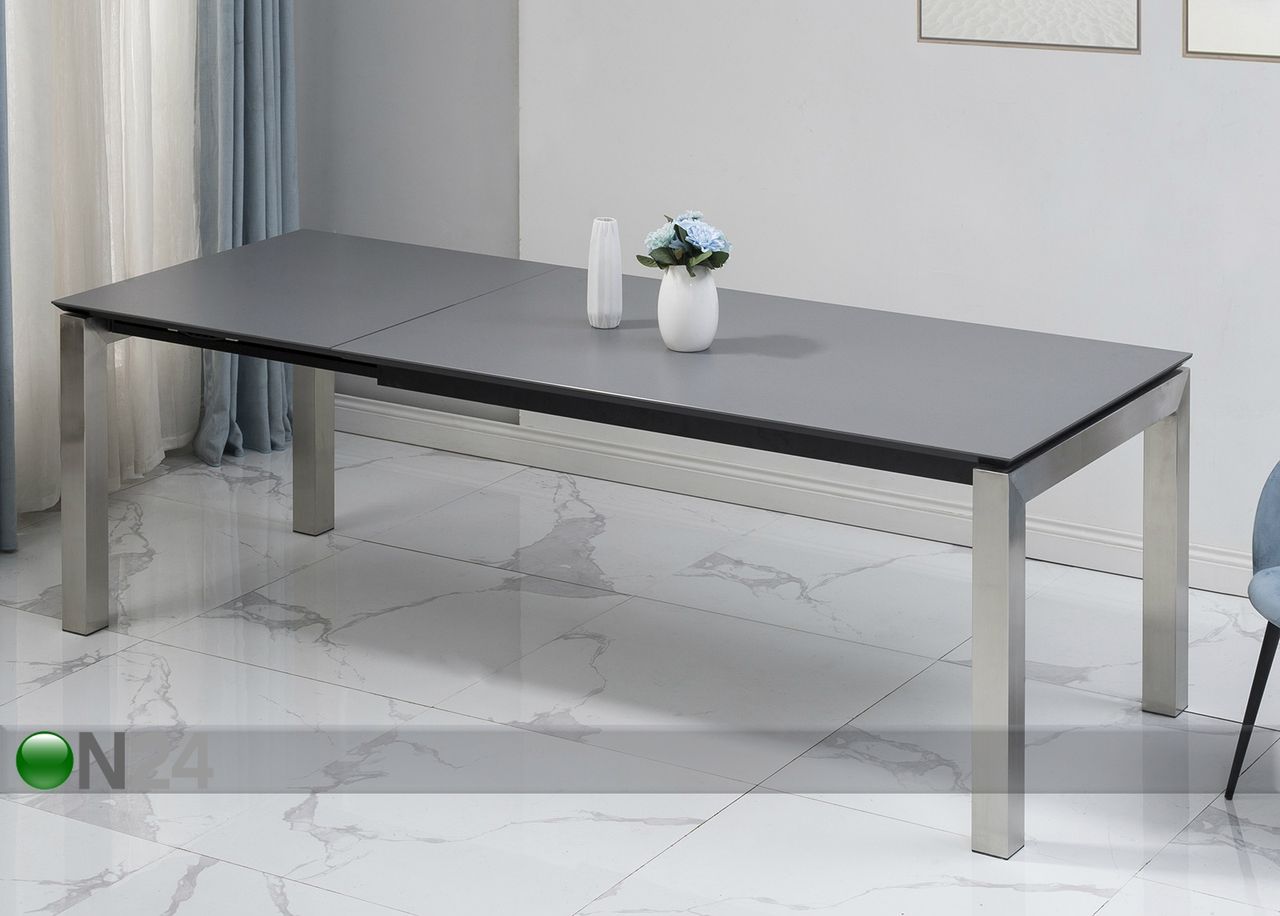 Pikendatav söögilaud Tische 160-240x90 cm suurendatud