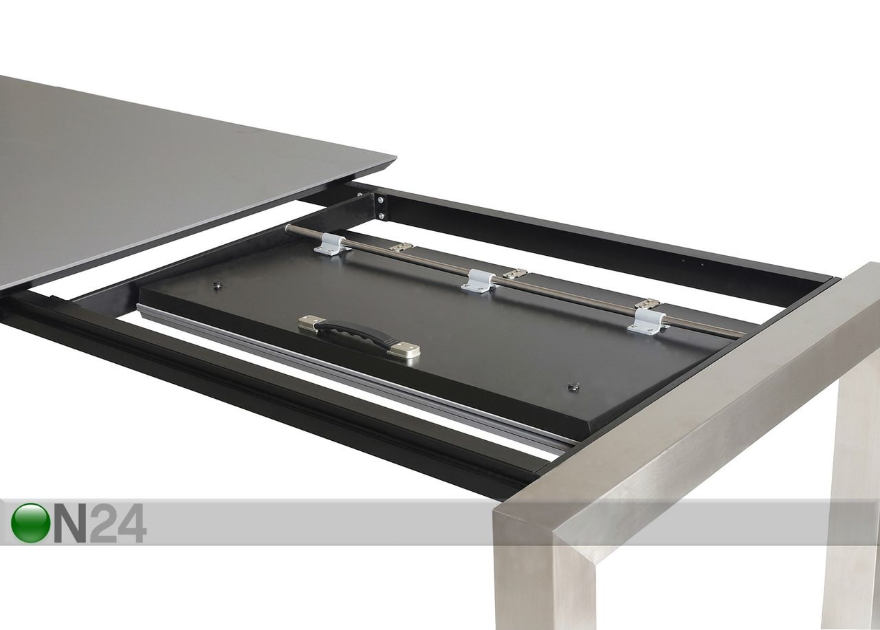 Pikendatav söögilaud Tische 160-240x90 cm suurendatud