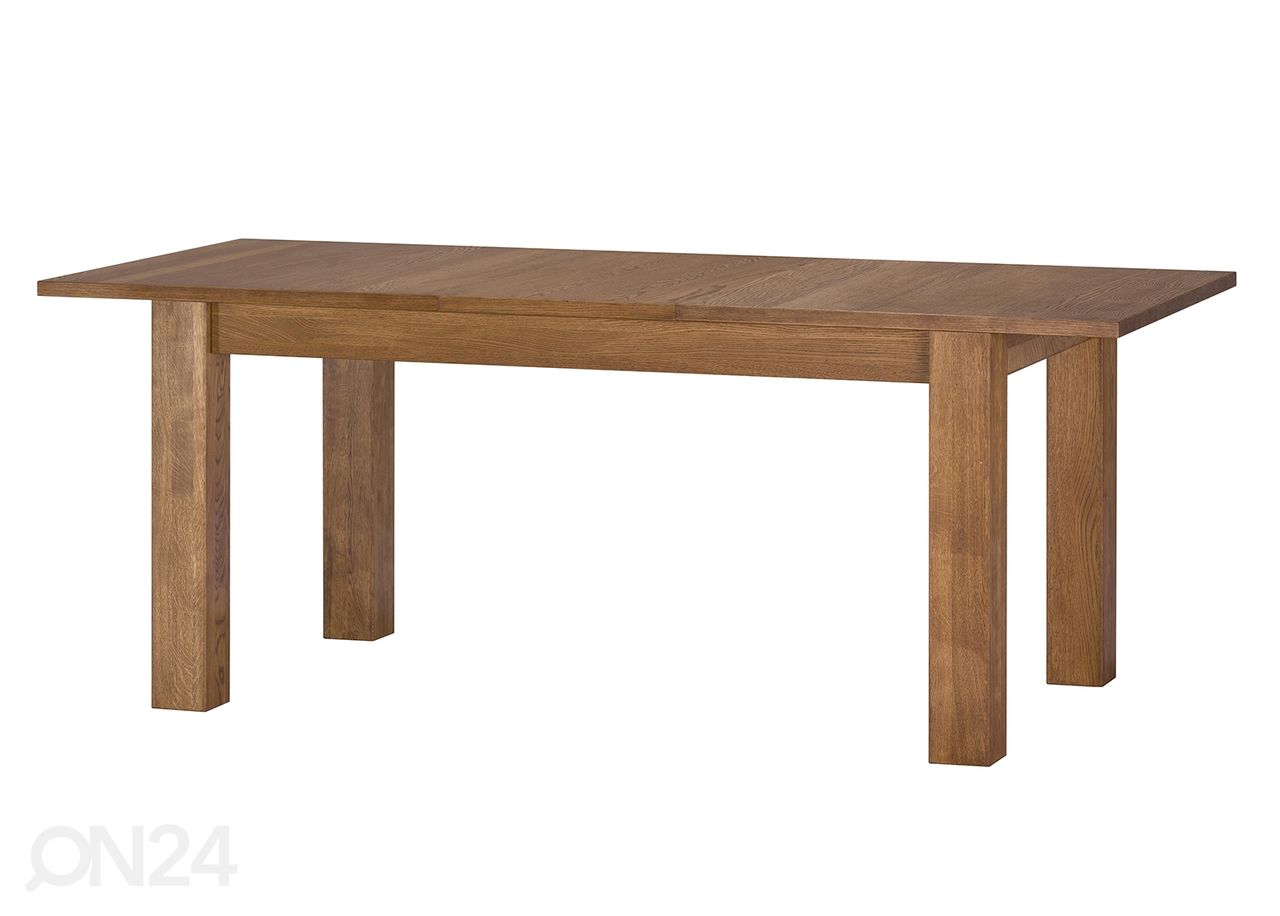 Pikendatav söögilaud Velvet 90x160-250 cm suurendatud