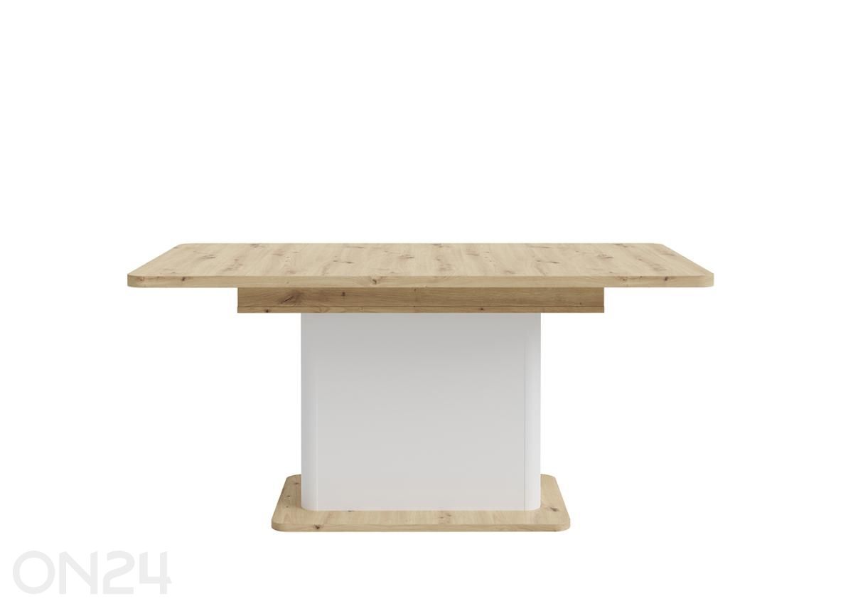 Pikendatav söögilaud Wardiol 90x160/200 cm suurendatud