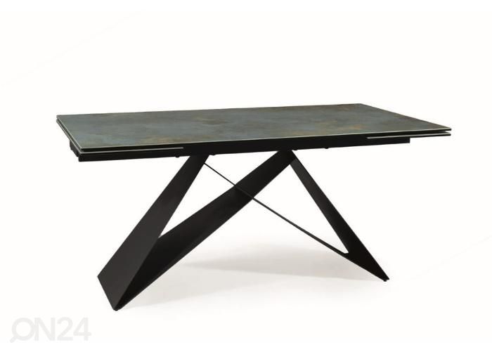 Pikendatav söögilaud West 160-240x90 cm suurendatud