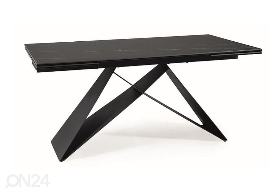 Pikendatav söögilaud West 160-240x90 cm suurendatud