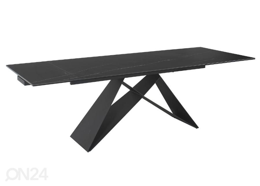Pikendatav söögilaud West 160-240x90 cm suurendatud