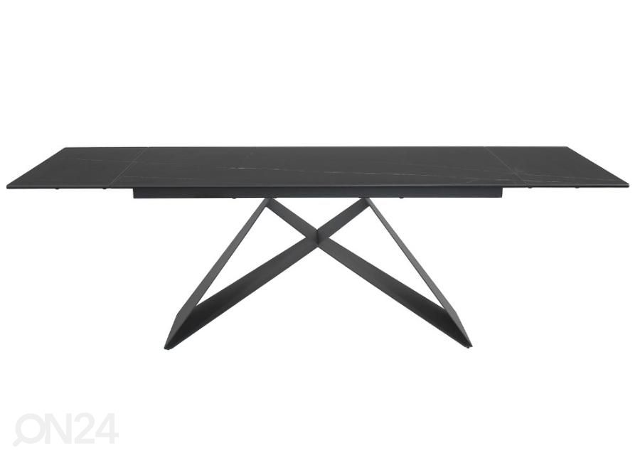 Pikendatav söögilaud West 160-240x90 cm suurendatud