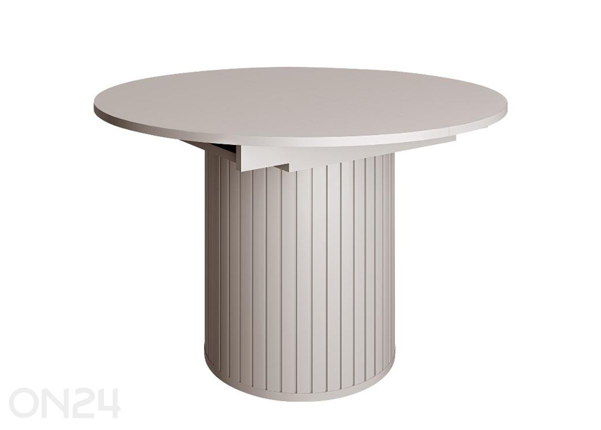 Pikendatav söögilaud Zante 120x120/160 cm suurendatud