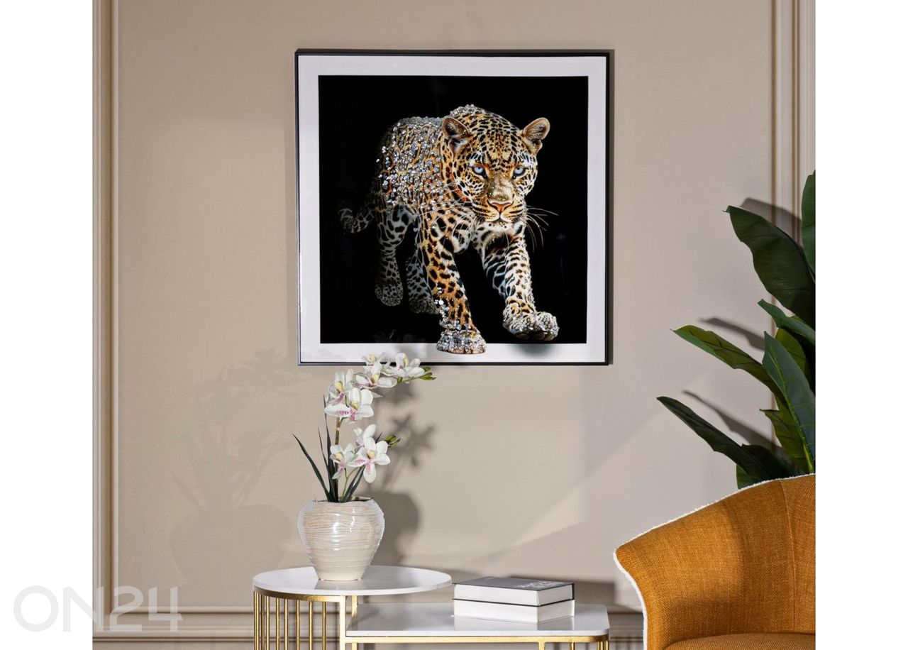 Pilt Jaguar 82x82 cm suurendatud
