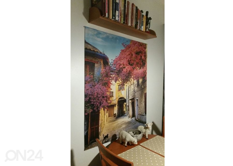 Pimendav Rooma kardin Italian Patio 2 100x120 cm suurendatud