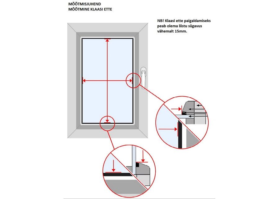 Pimendav voldikkardin 50-60x120 cm suurendatud