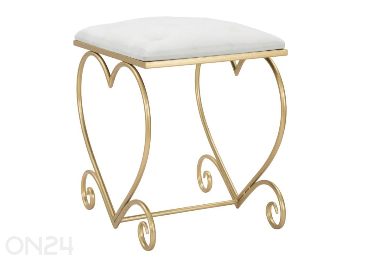 Pink Heart, kreemjas/kuldne suurendatud