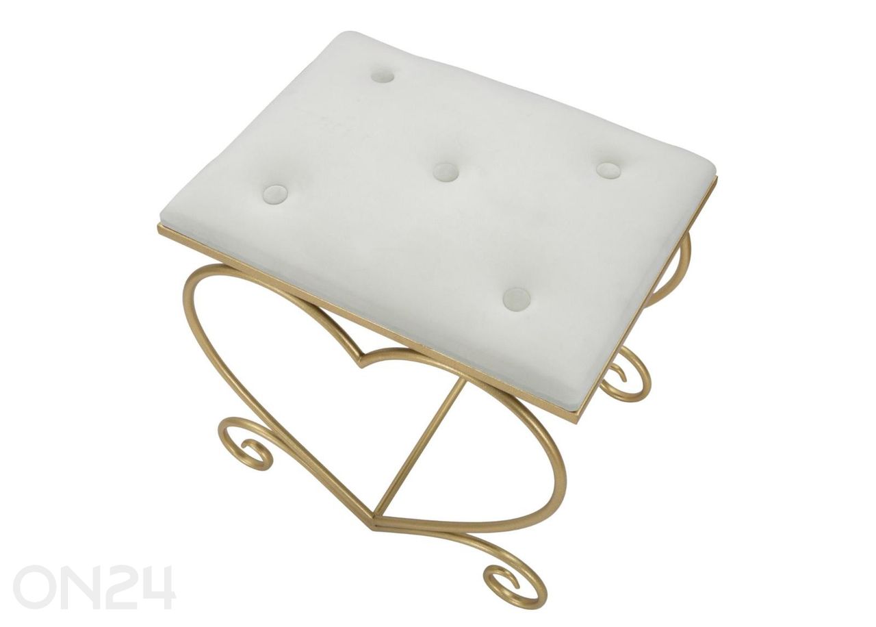 Pink Heart, kreemjas/kuldne suurendatud