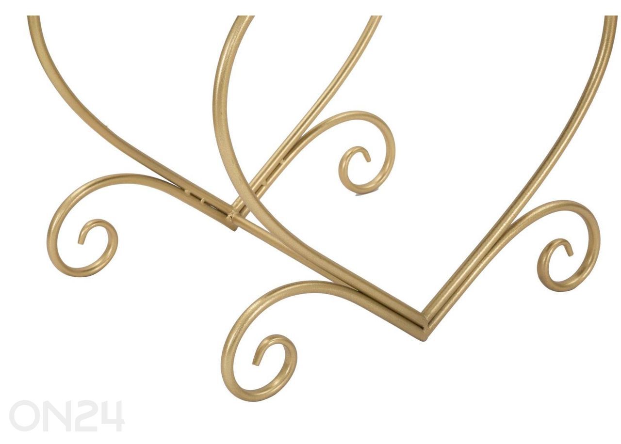 Pink Heart, kreemjas/kuldne suurendatud